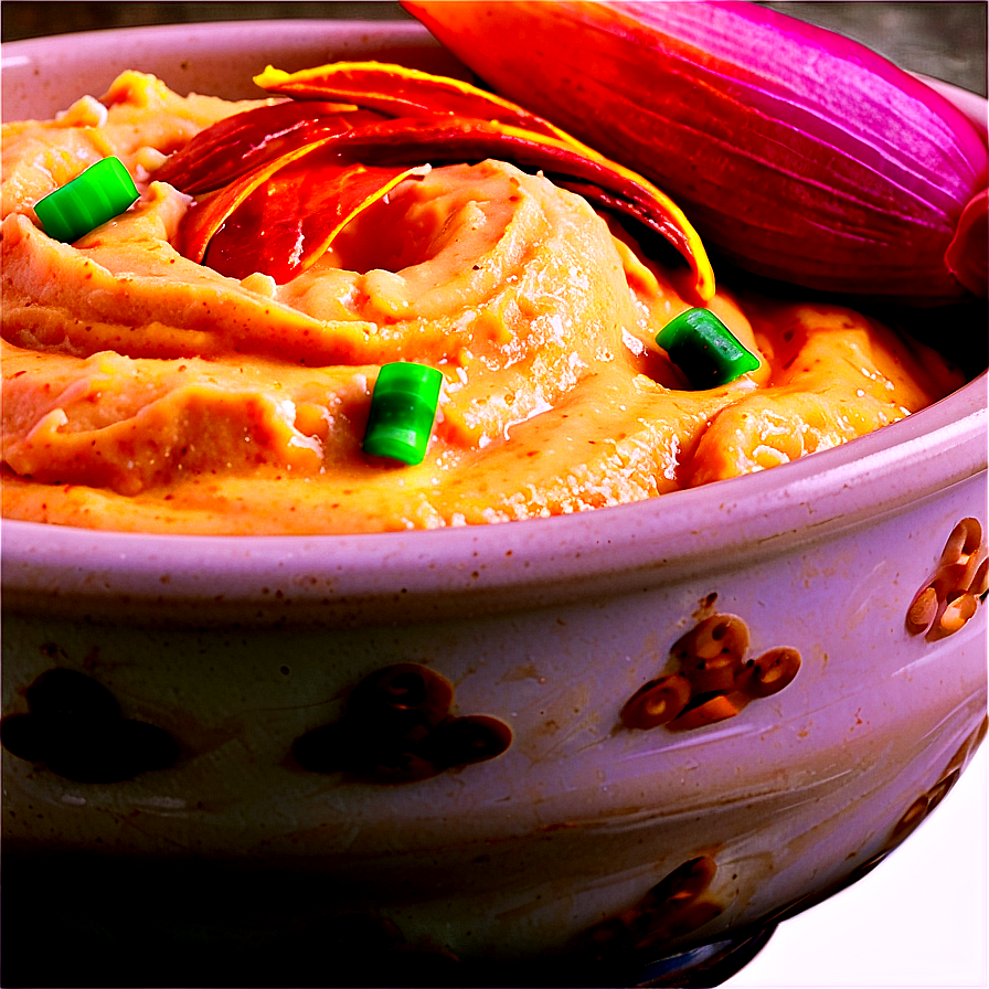 Miso Glazed Hummus Png Caa