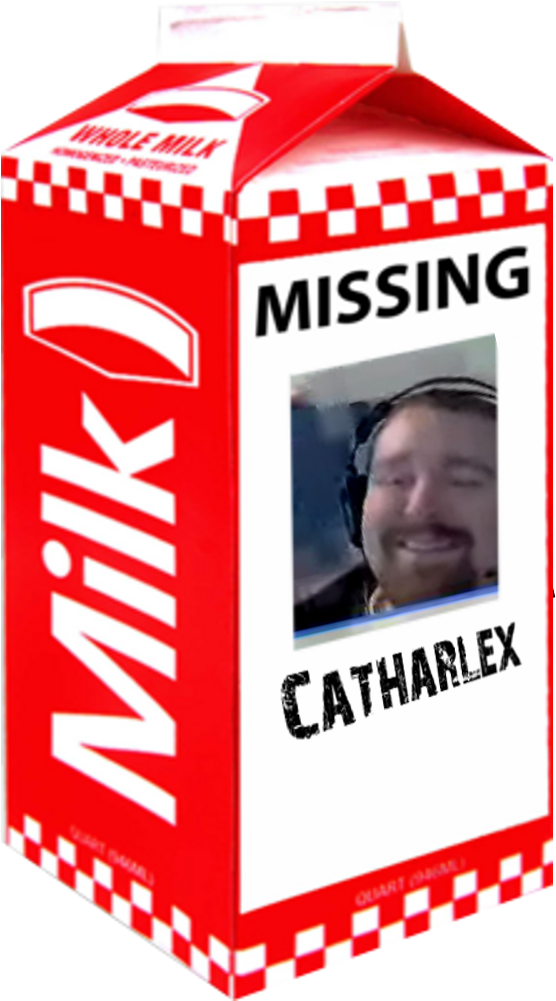 Missing Person Milk Carton Design