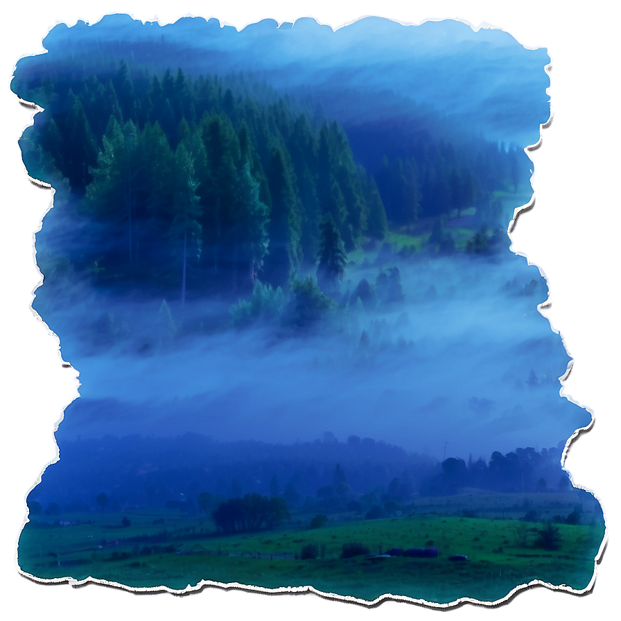 Misty Fog Png 05042024