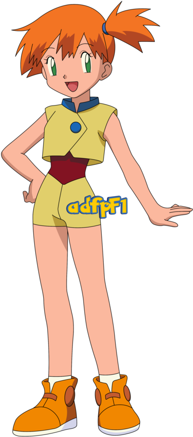 Misty Pokemon Character Standing