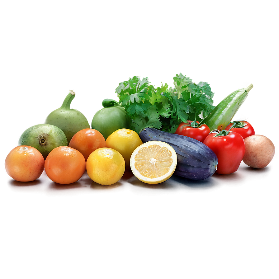 Mixed Fruits Vegetables Png 06252024