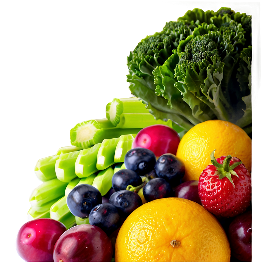 Mixed Fruits Vegetables Png Nux