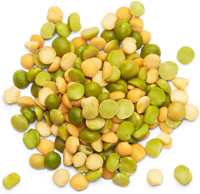 Mixed Greenand Yellow Split Peas