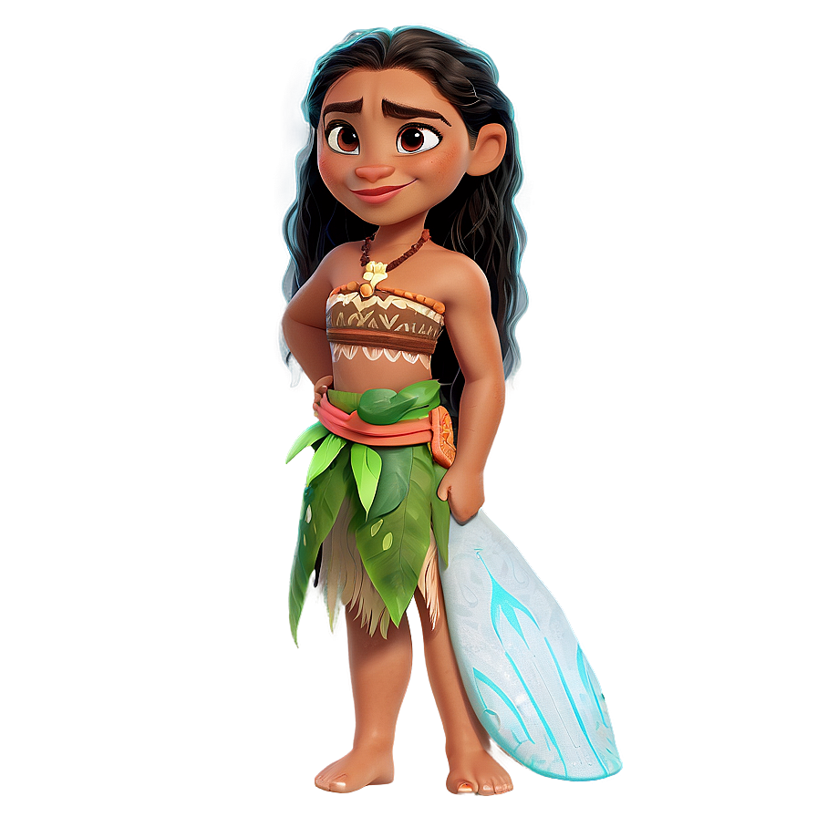 Moana Cartoon Style Png Fqe