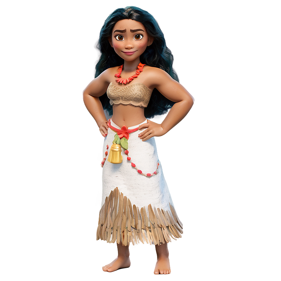 Moana Festive Outfit Png 05032024