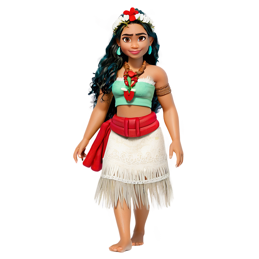 Moana Festive Outfit Png 48