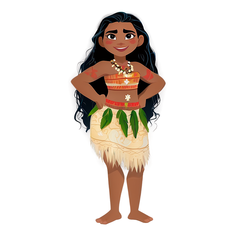 Moana Traditional Outfit Png Nsi49