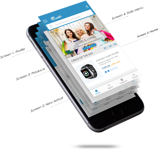 Mobile App Interface Design