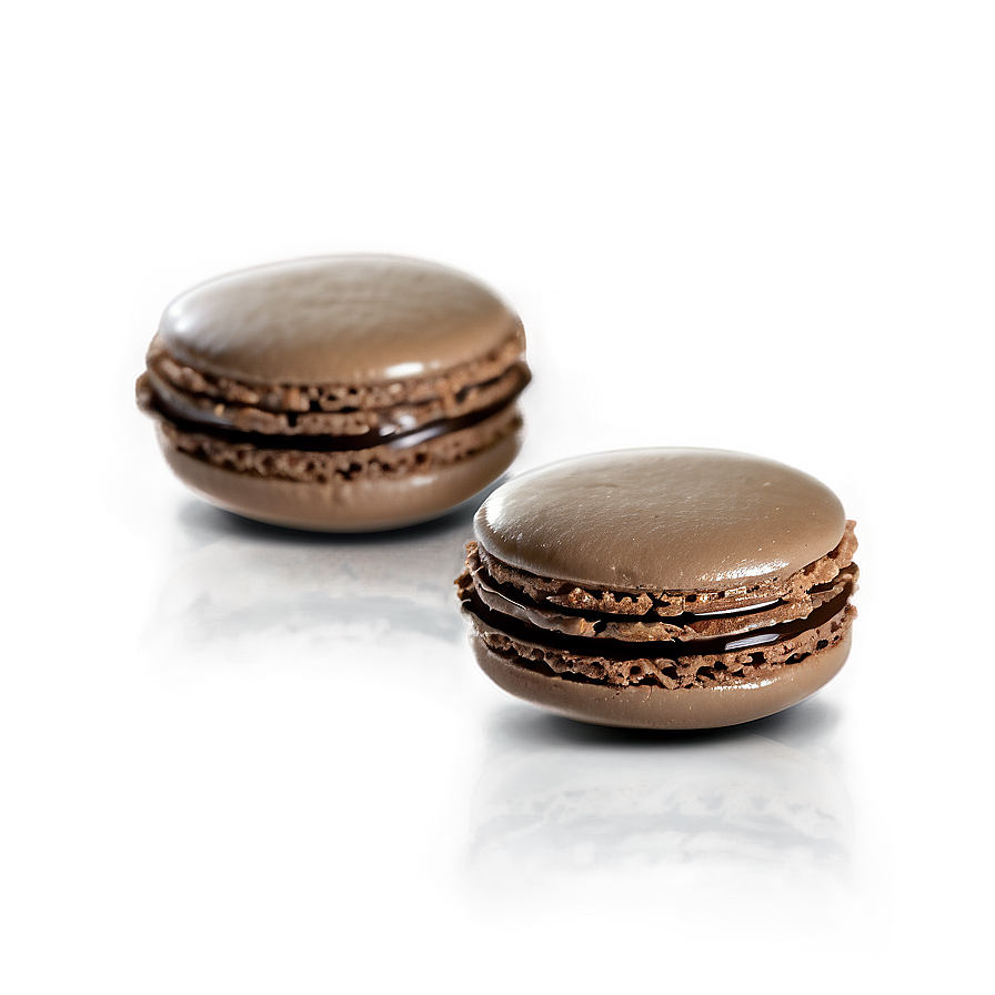 Mocha Macaron Png 06122024