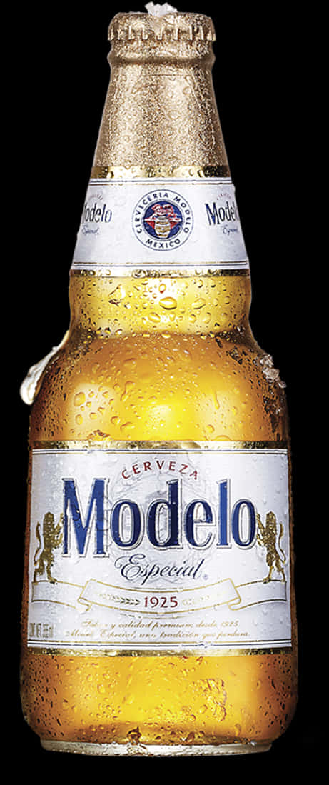 Modelo Especial Beer Bottle