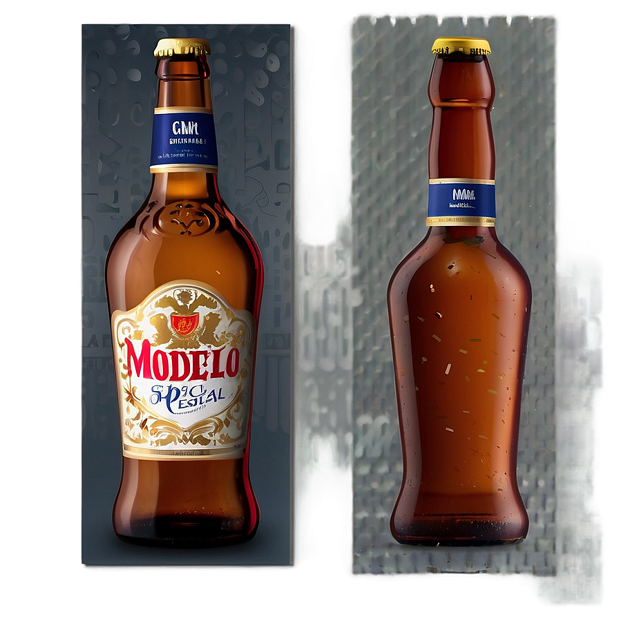 Modelo Especial Bottle Label Png Ecu