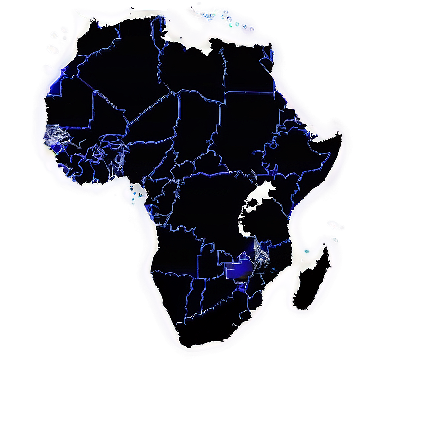 Modern Africa Outline Png Brc