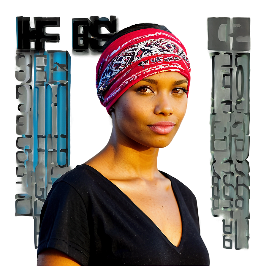 Modern Bandana Fashion Png Byn36