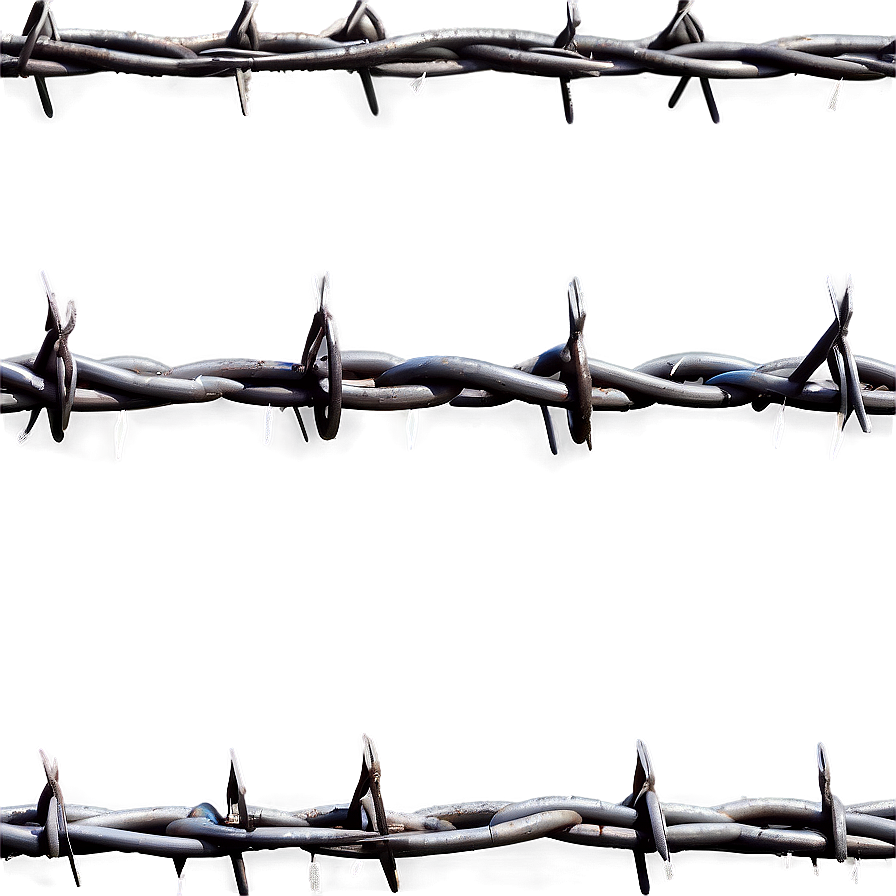 Modern Barbed Wire Fence Png 06212024