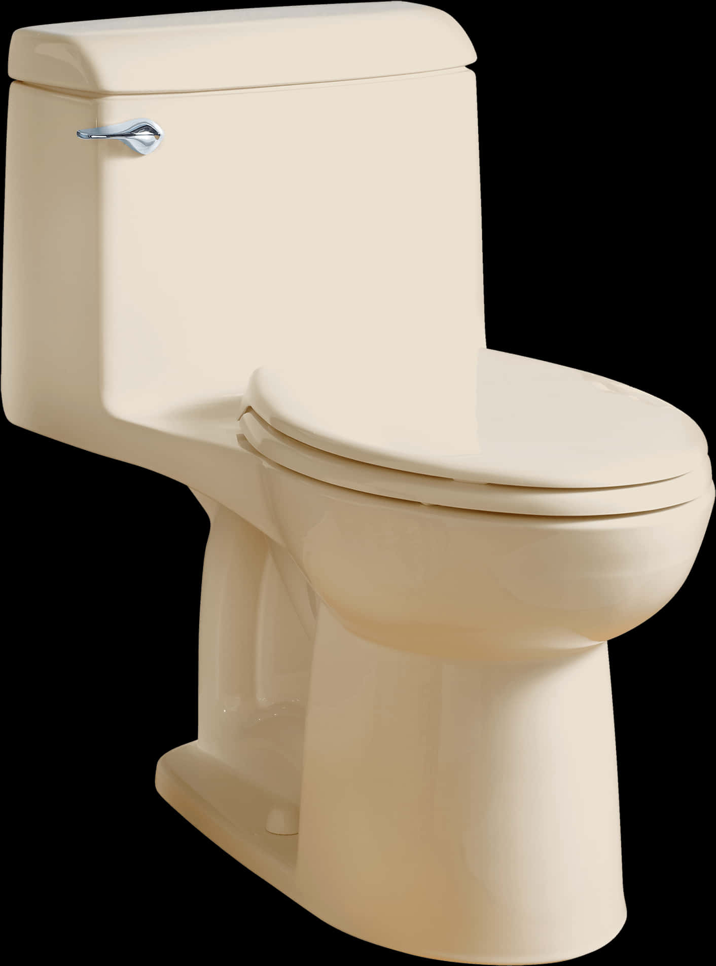 Modern Beige Toilet