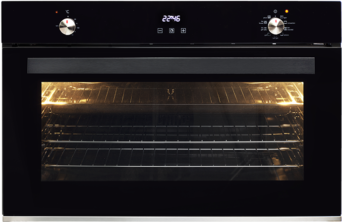 Modern Black Built In Oven