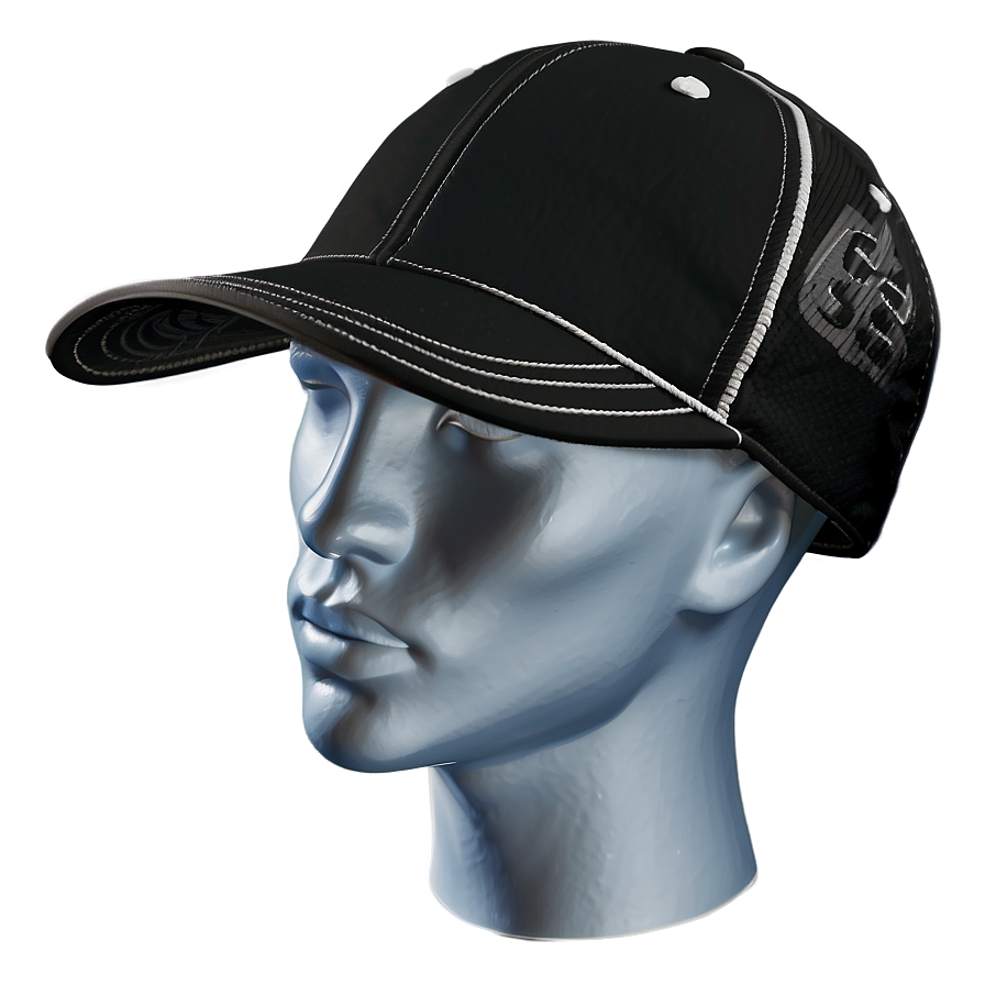 Modern Black Cap Design Png 28