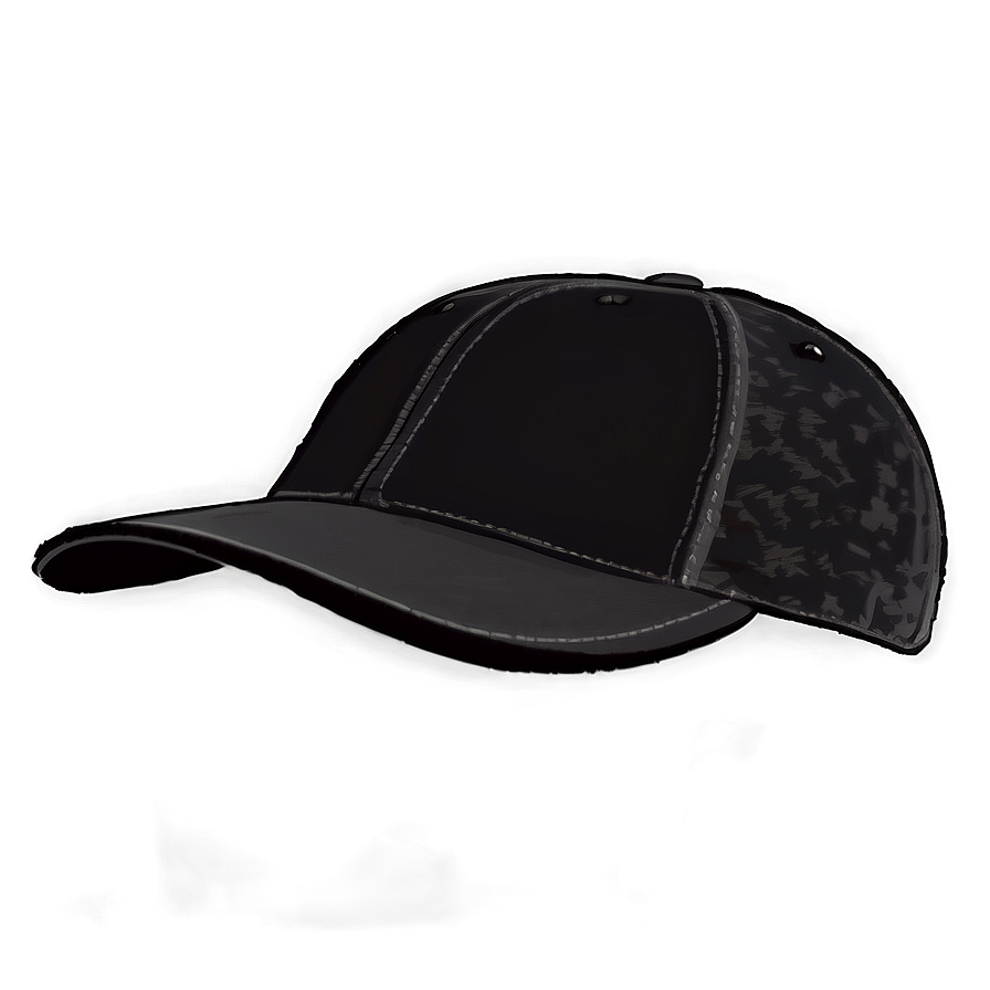 Modern Black Cap Design Png Ppb