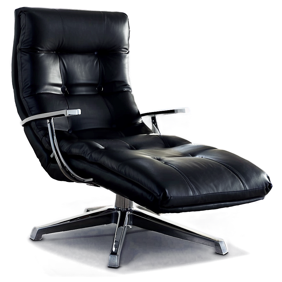 Modern Black Chair Png Gcq