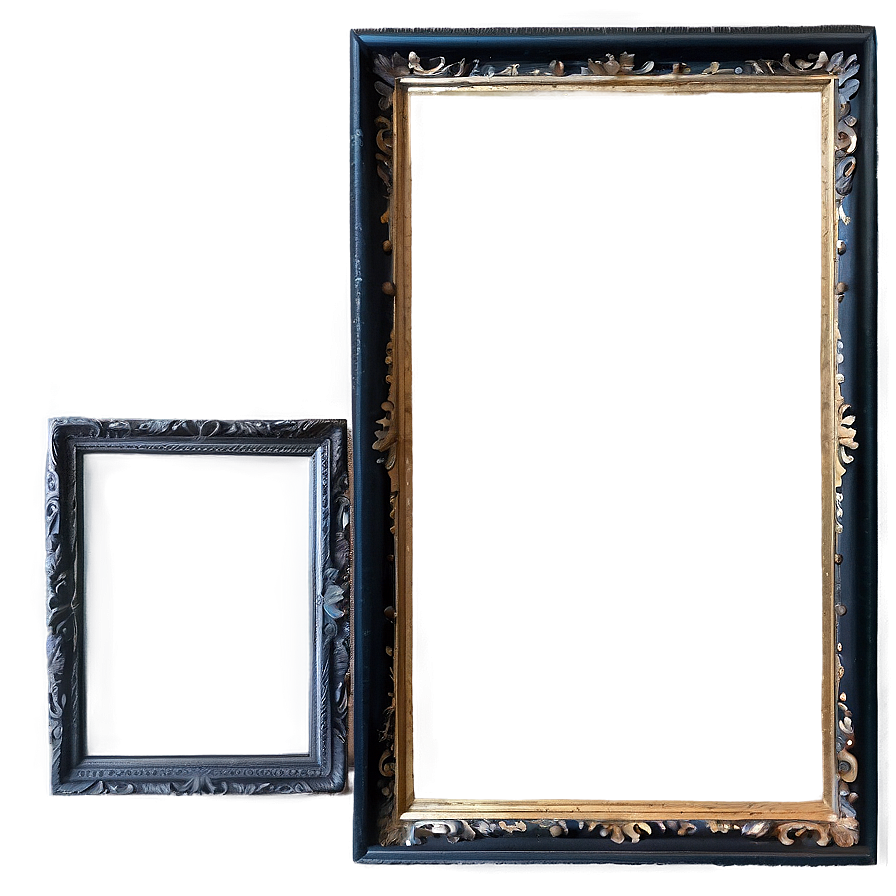 Modern Black Frame Png 19