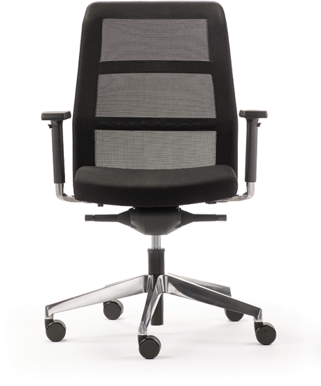 Modern Black Mesh Office Chair