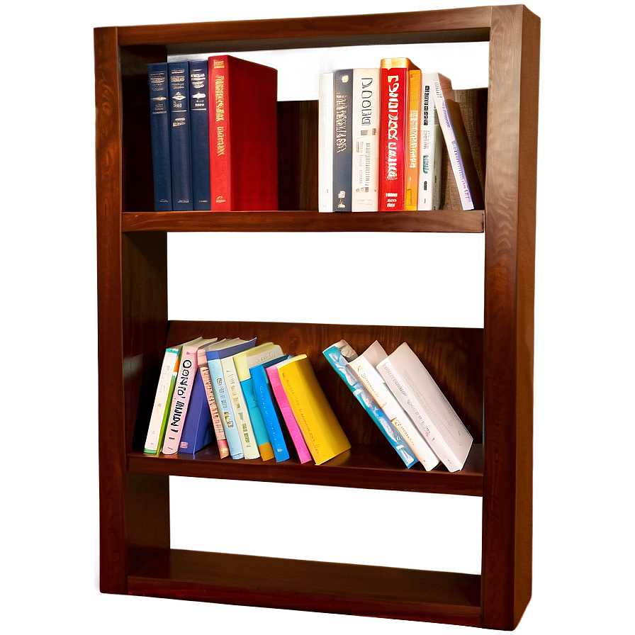 Modern Bookshelf Books Png Yua