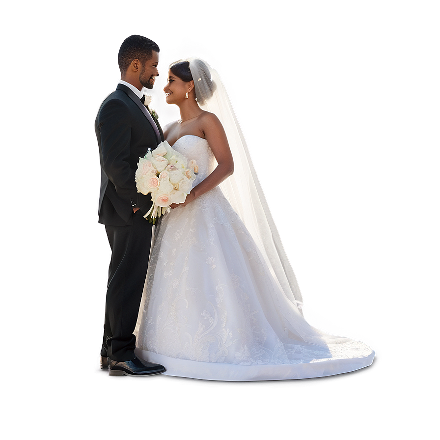 Modern Bride And Groom Png 06262024