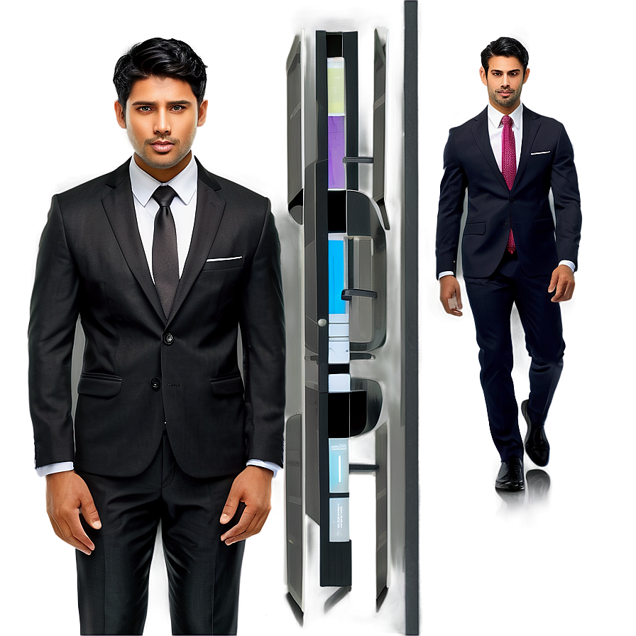 Modern Business Attire Suit Png 24