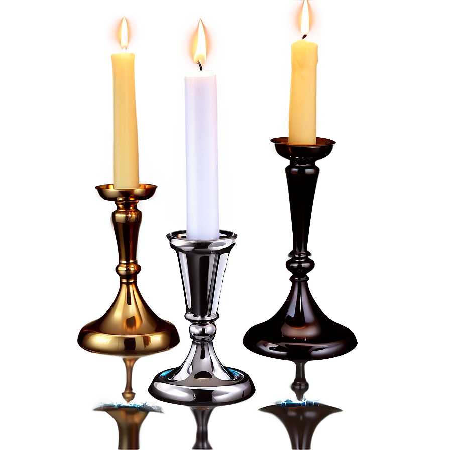 Modern Candlestick Design Png 06262024