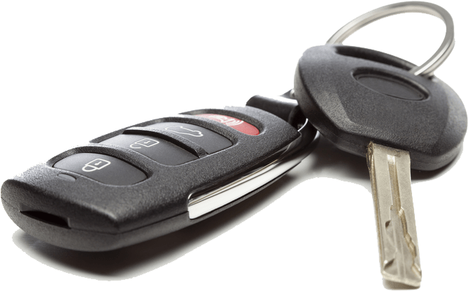 Modern Car Key Foband Physical Key