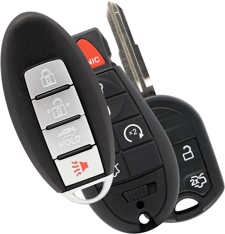 Modern Car Key Fobs