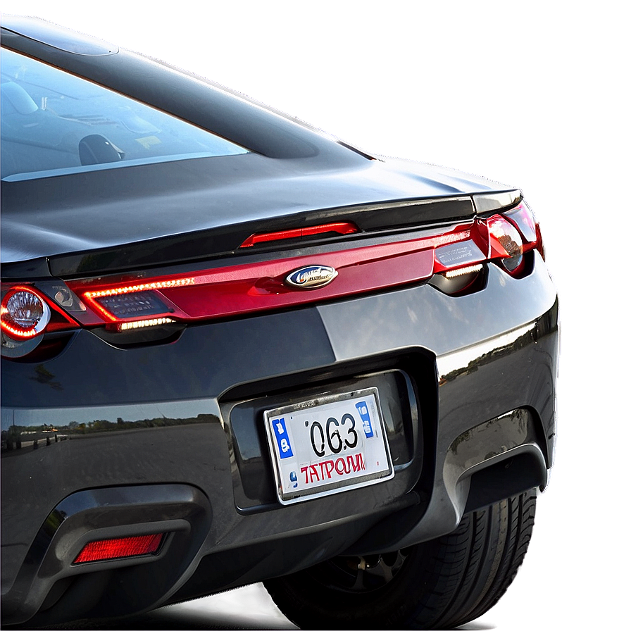 Modern Car Rear Png 06262024