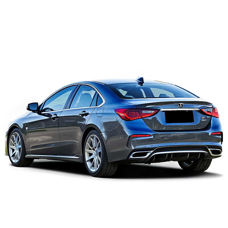 Modern Car Rear Png Edq