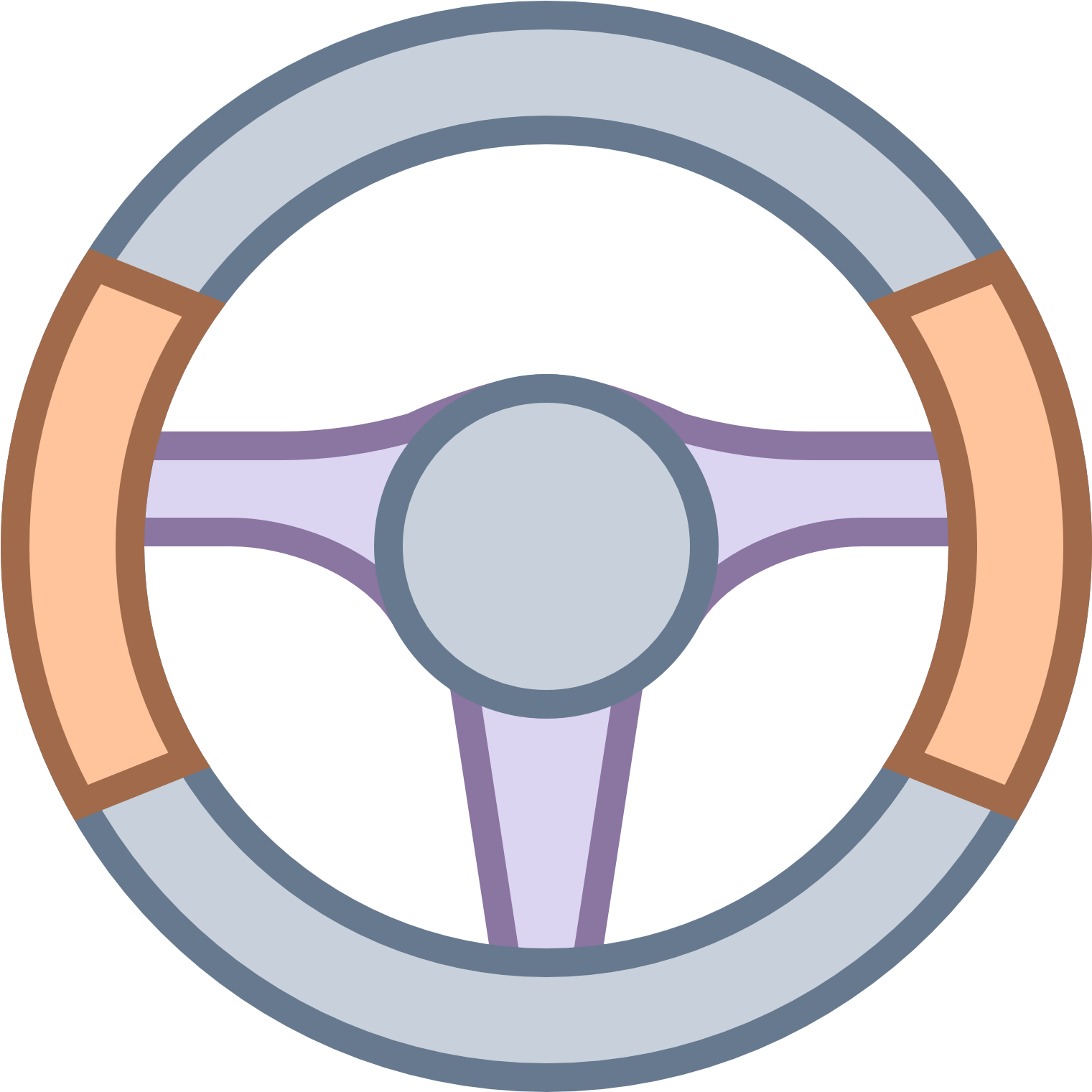 Modern Car Steering Wheel Design