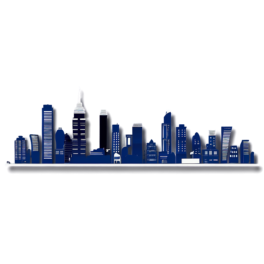 Modern City Skyline Png Omh