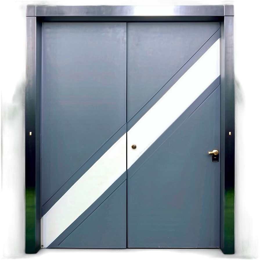 Modern Closed Door Design Png Sfl