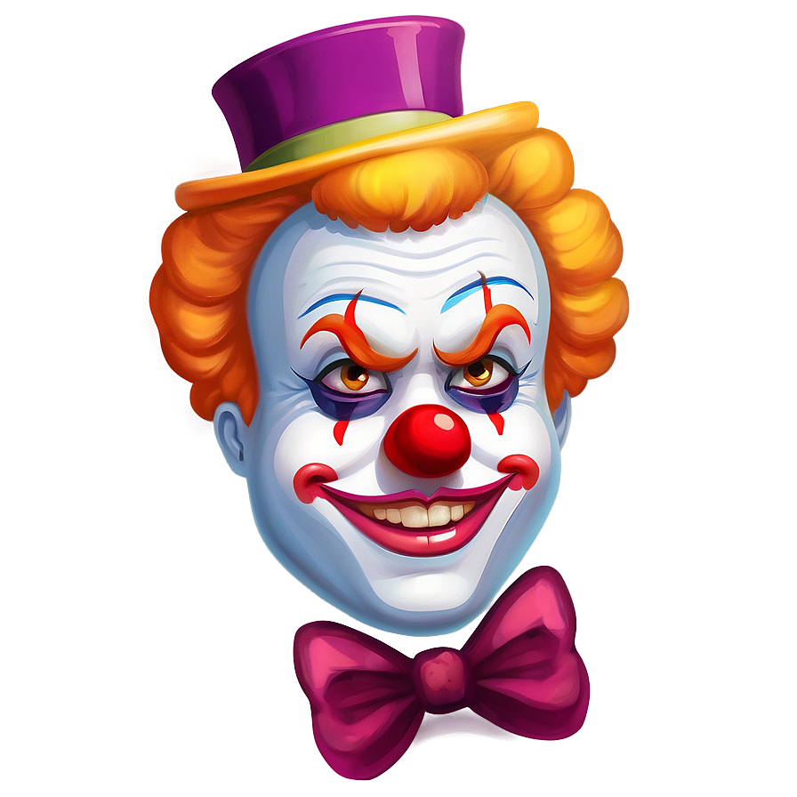 Modern Clown Emoji Png 05252024