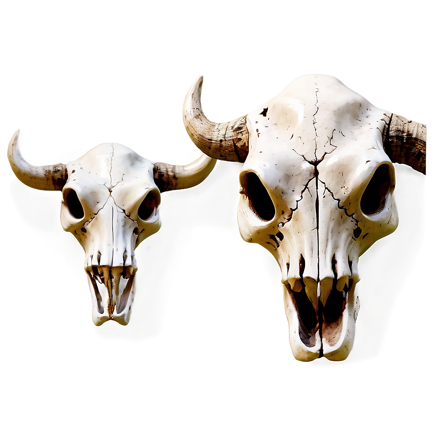 Modern Cow Skull Artwork Png 06132024