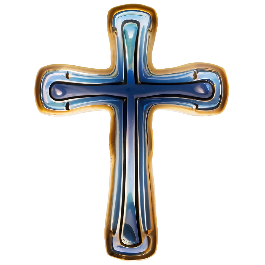 Modern Cross Outline Png Wqw