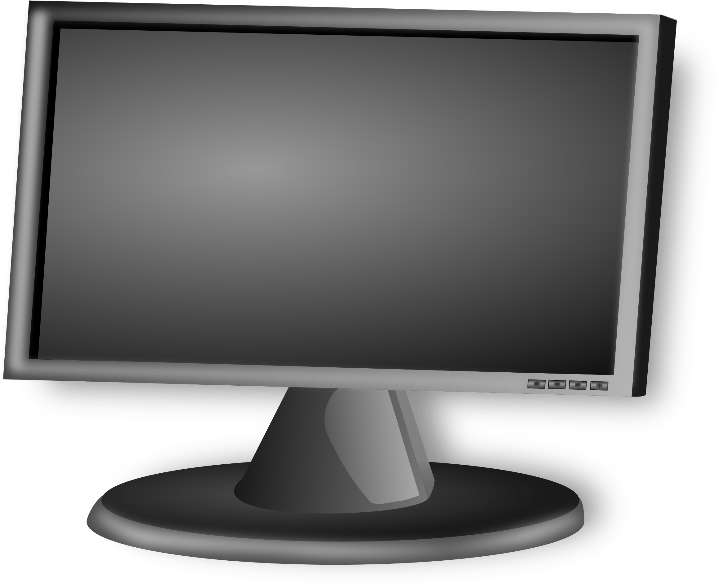 Modern Desktop Monitor Display