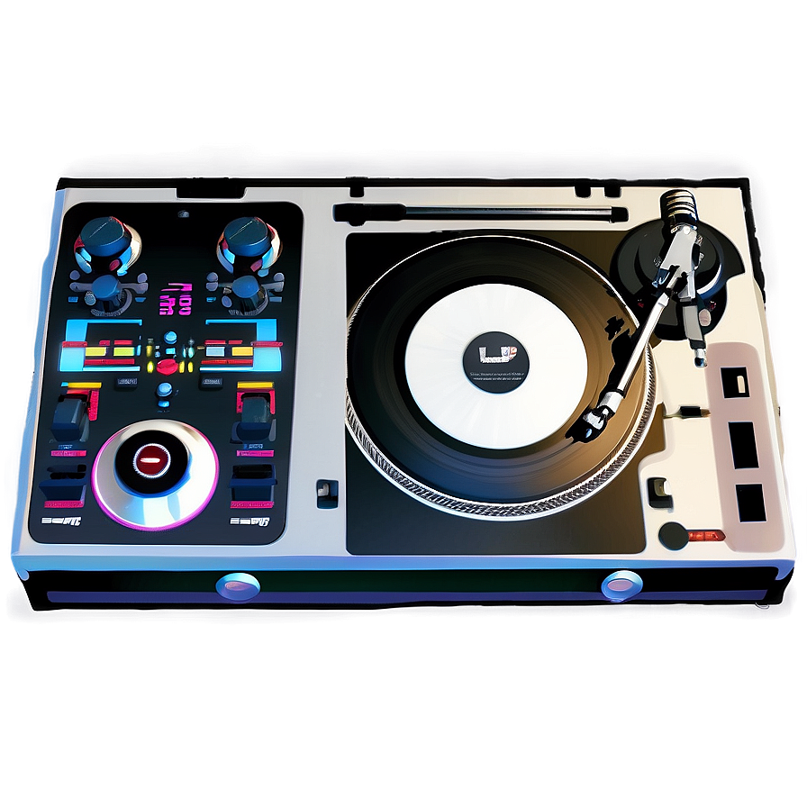 Modern Dj Turntable Png Wfc