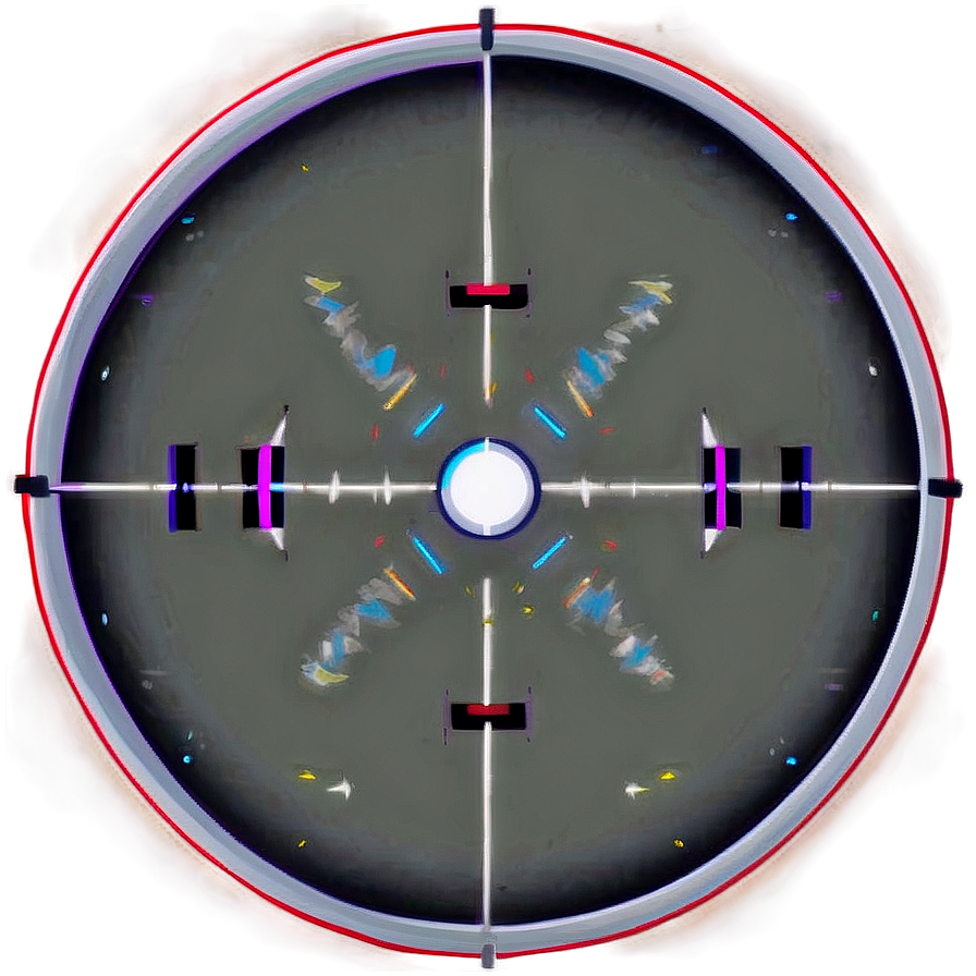 Modern Dot Crosshair Png 5