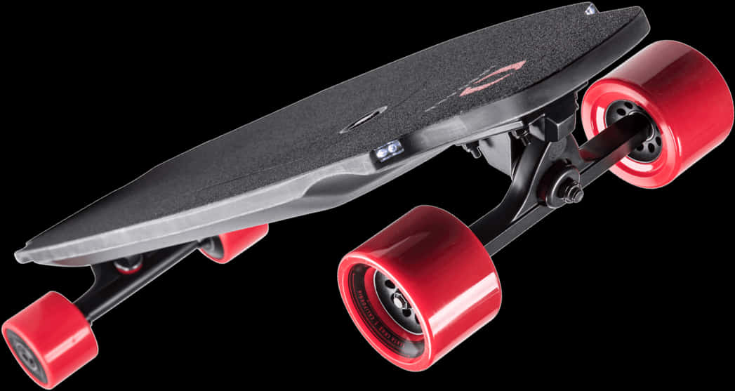 Modern Electric Skateboard Isolated