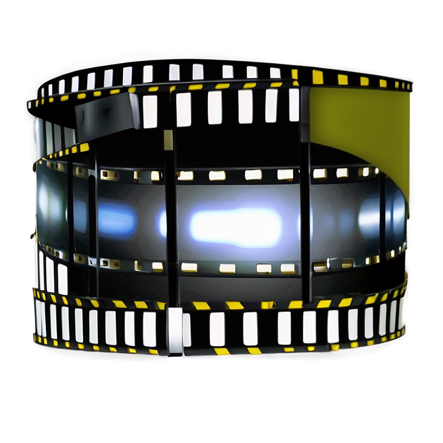 Modern Film Strip Design Png Gca