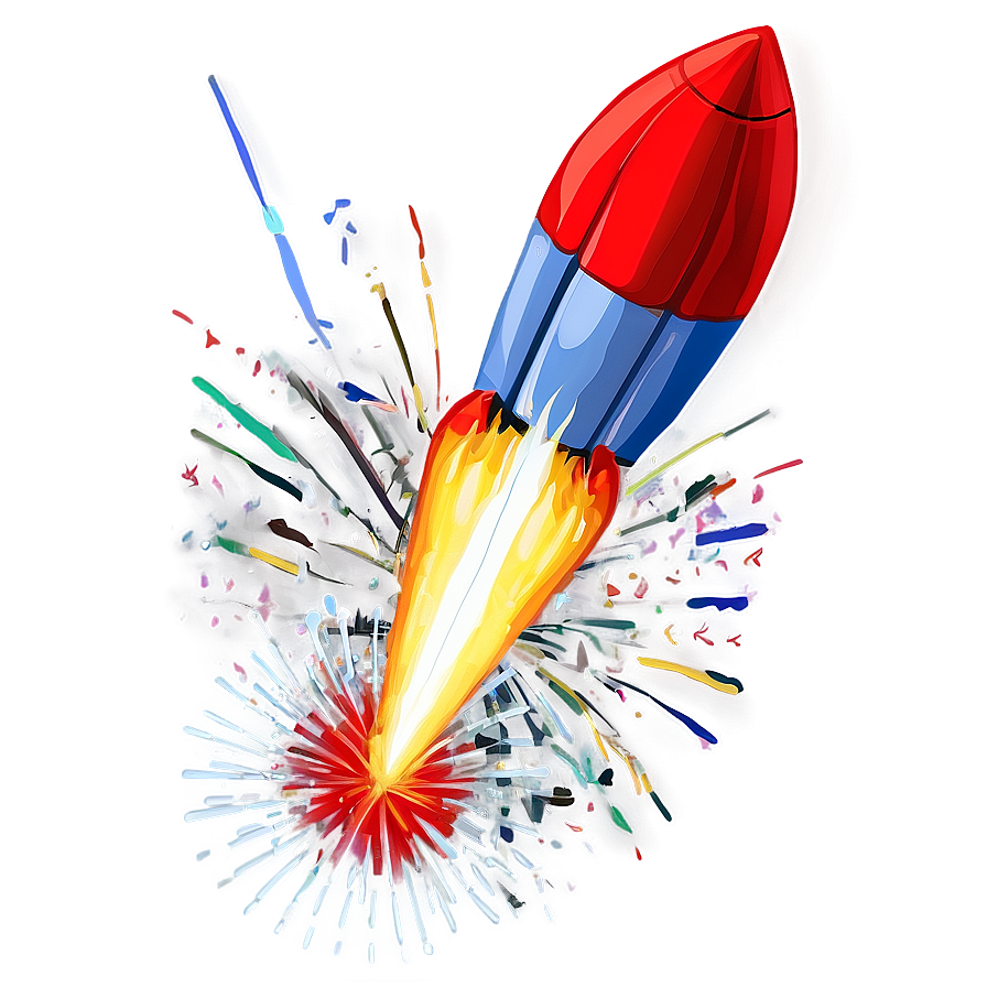 Modern Firework Rocket Png Cwf