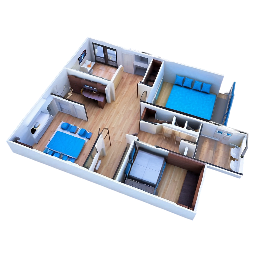 Modern Floor Plan Png Rtb34