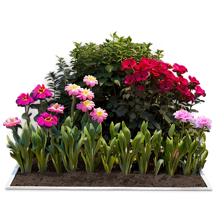 Modern Flower Bed Png 44