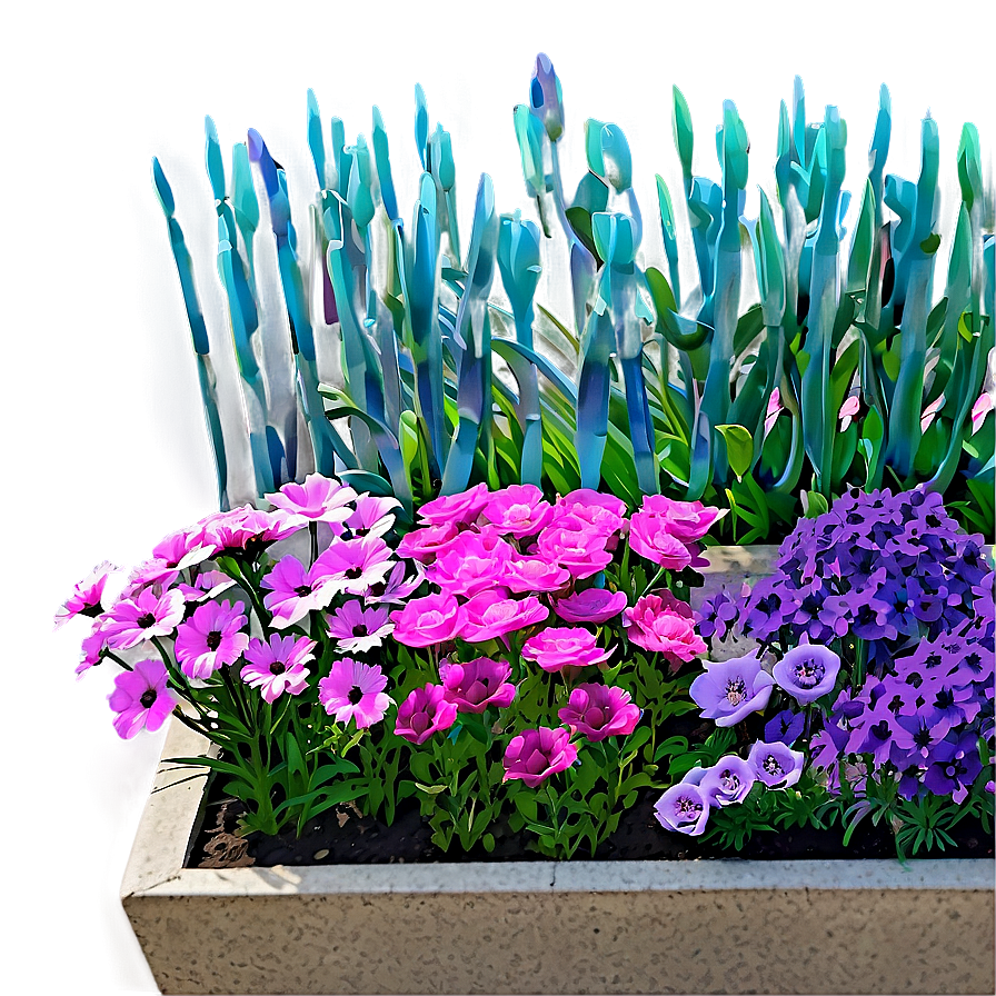 Modern Flower Bed Png Kxy