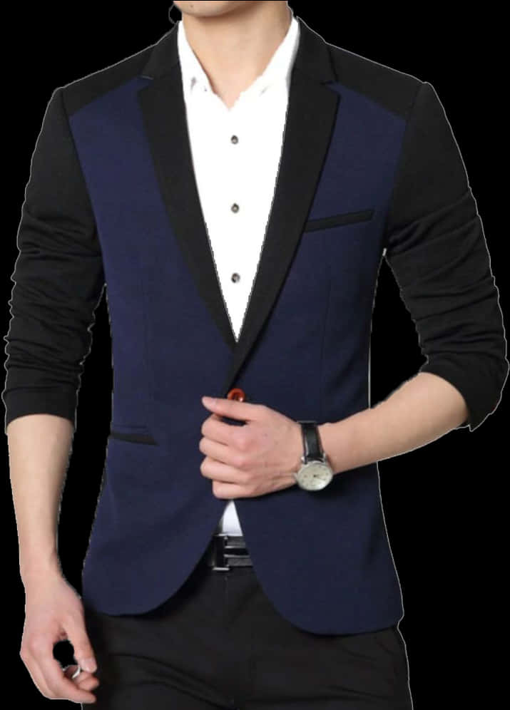 Modern Formal Attire Man