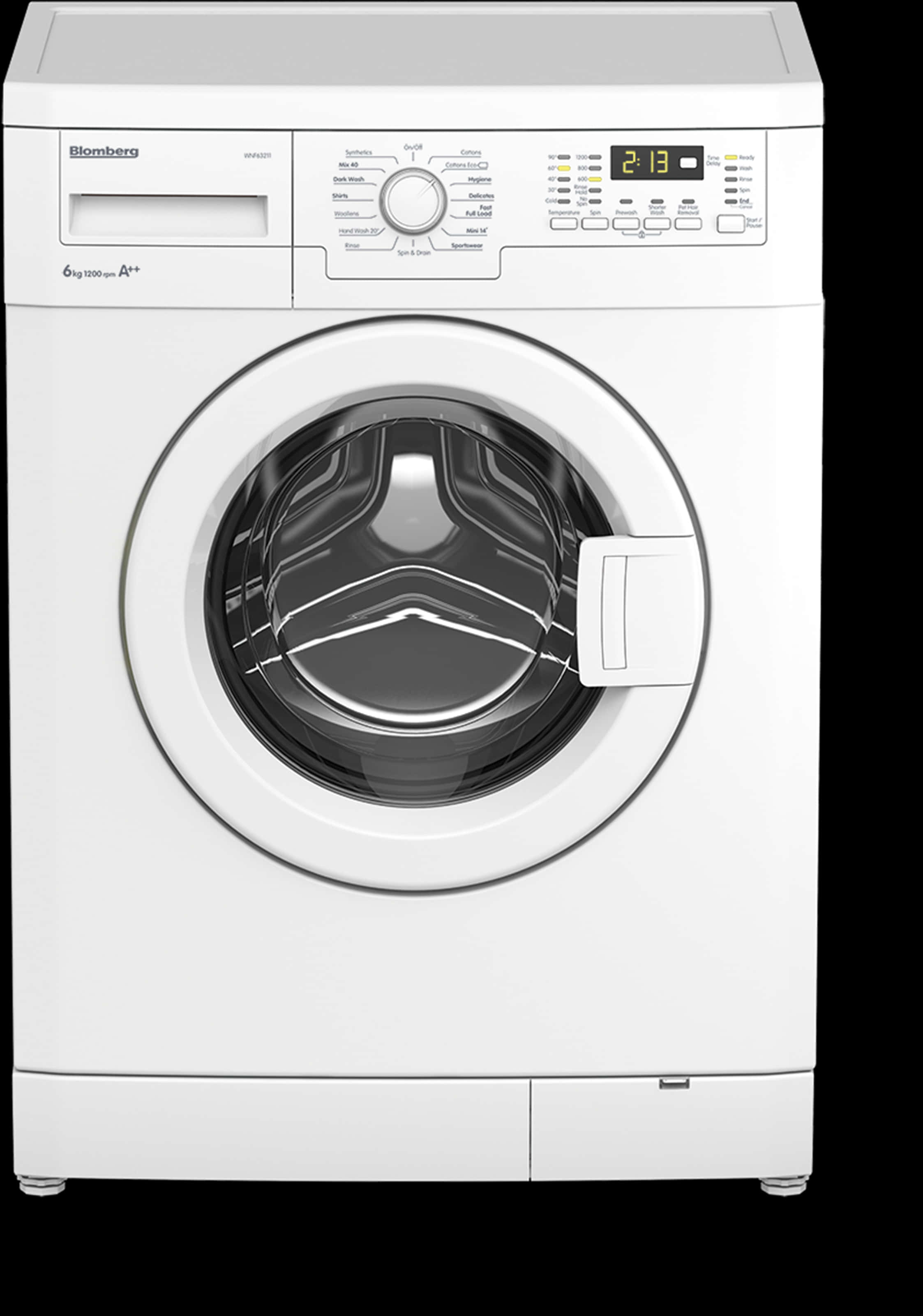 Modern Front Load Washing Machine